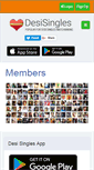 Mobile Screenshot of desisinglesworldwide.com