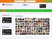 Tablet Screenshot of desisinglesworldwide.com